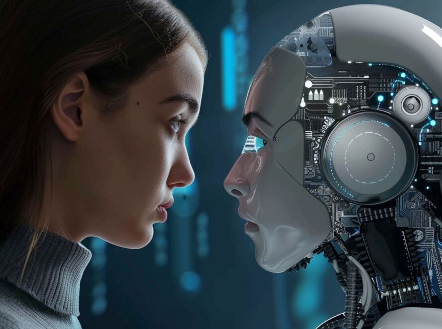 human vs robots